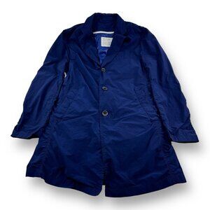 Bayflow Blue Nylon w/ Insulated Zip In Liner Button Up Shacket Mens Size 4
